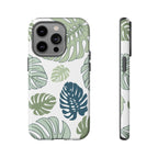 Monstera Leaves Tough iPhone Case - MVB STUDIO STORE
