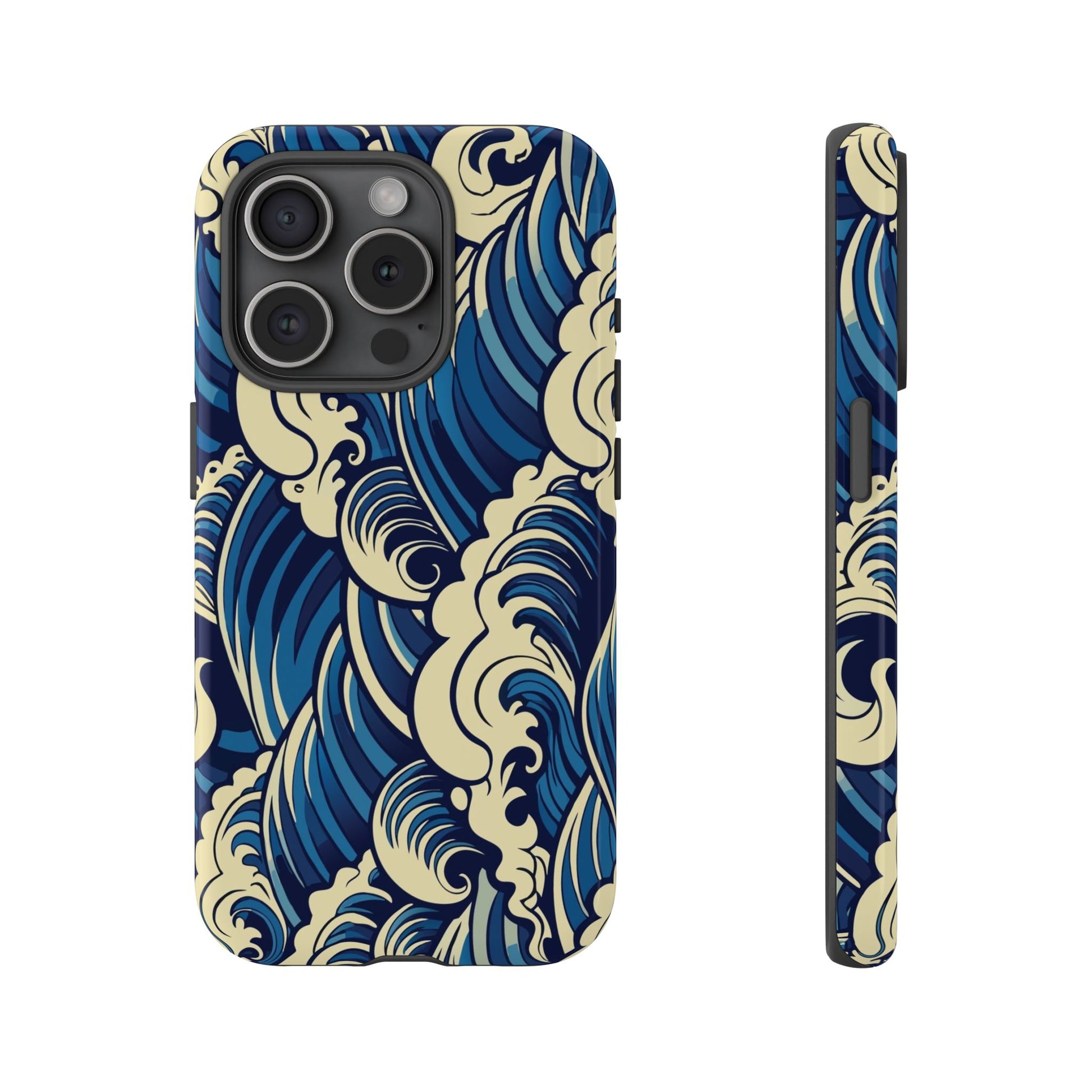 Blue Ocean Wave Tough iPhone Case - MVB STUDIO STORE