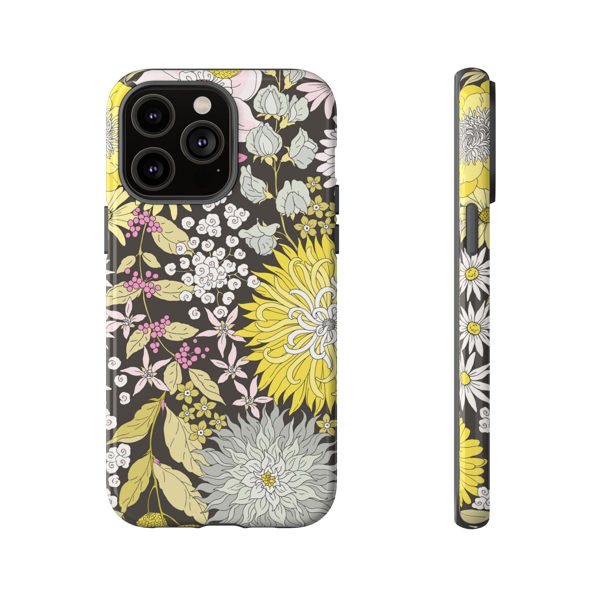 Vintage Floral Tough iPhone Case - MVB STUDIO STORE
