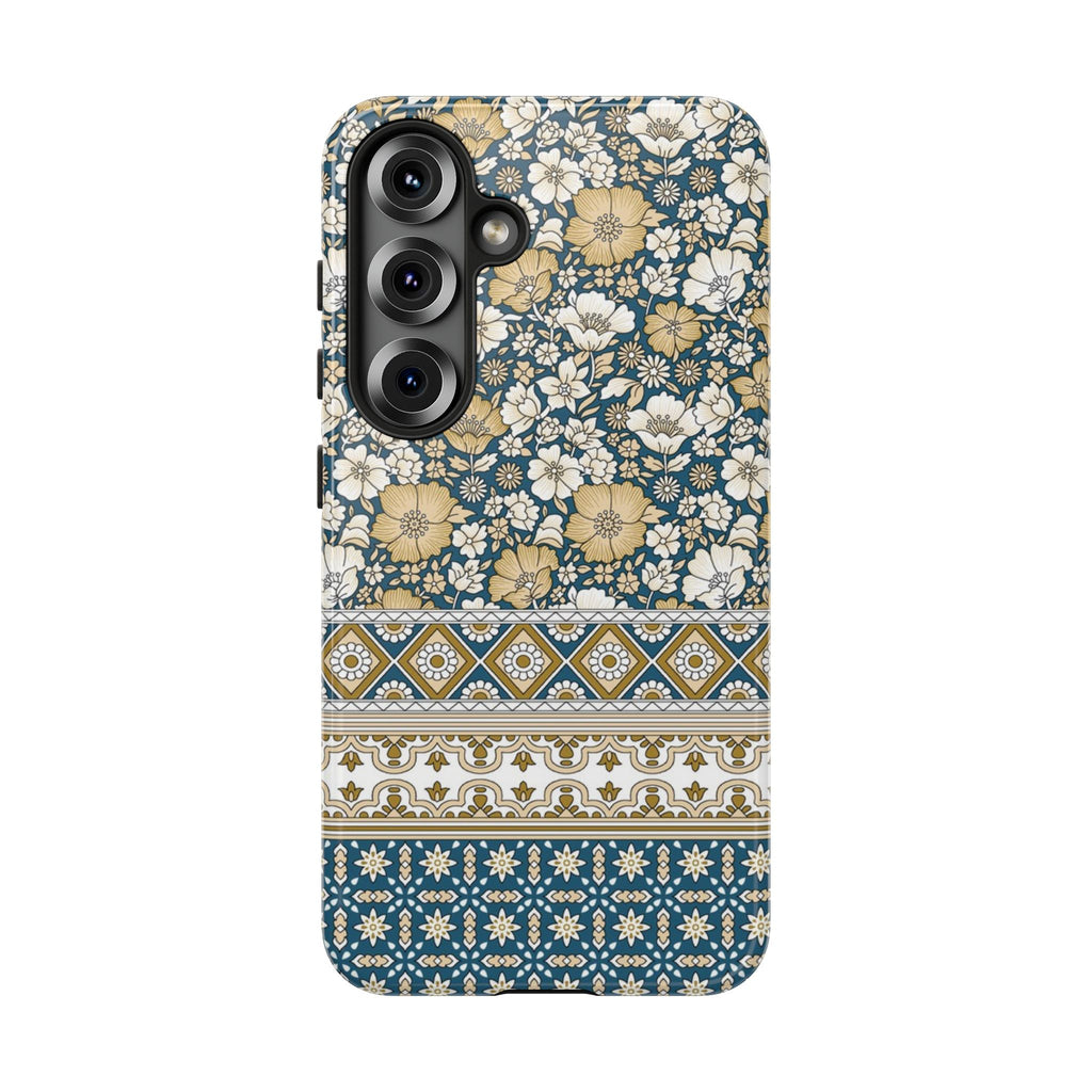 Vintage Floral Tough Samsung Phone Case - MVB STUDIO STORE