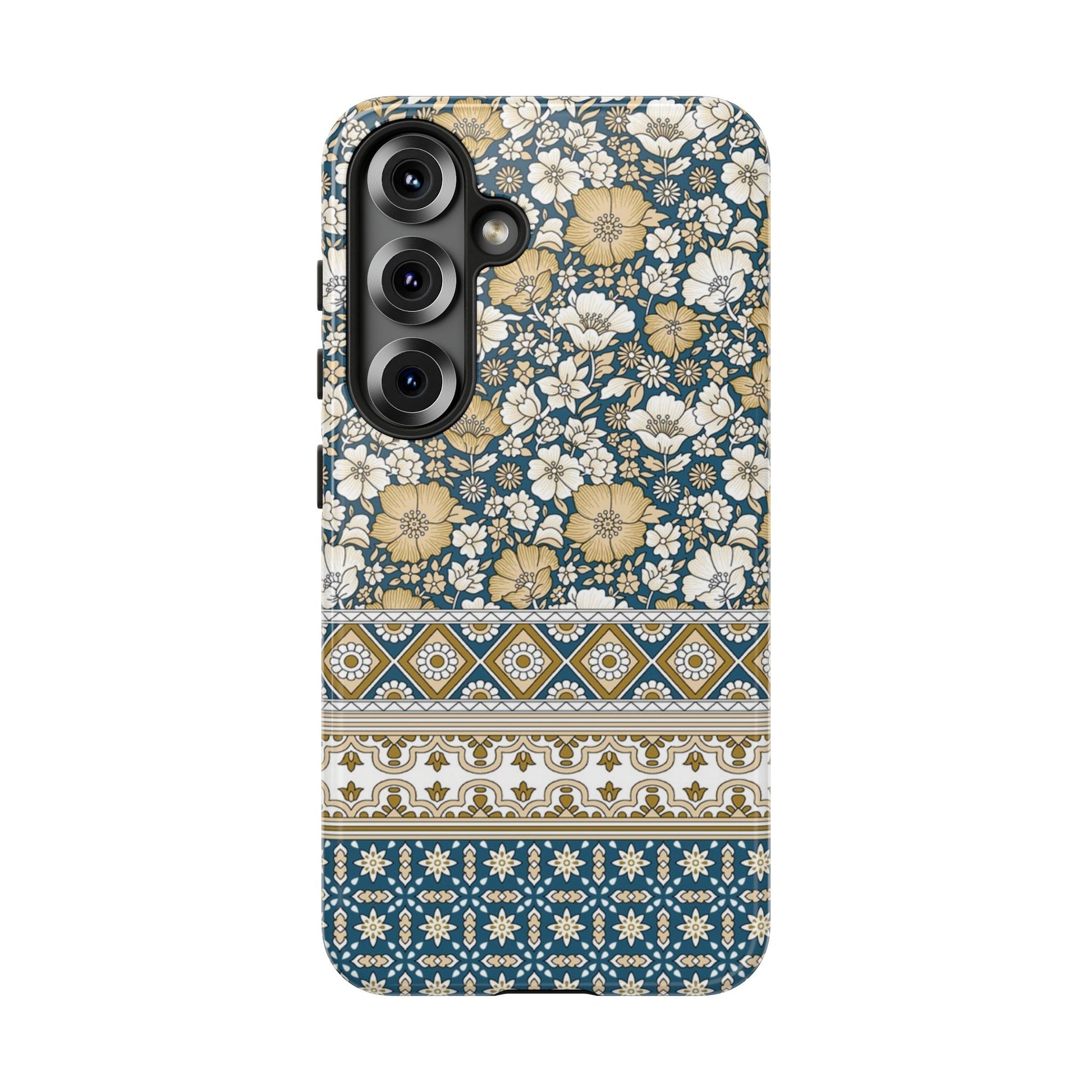 Vintage Floral Tough Samsung Phone Case