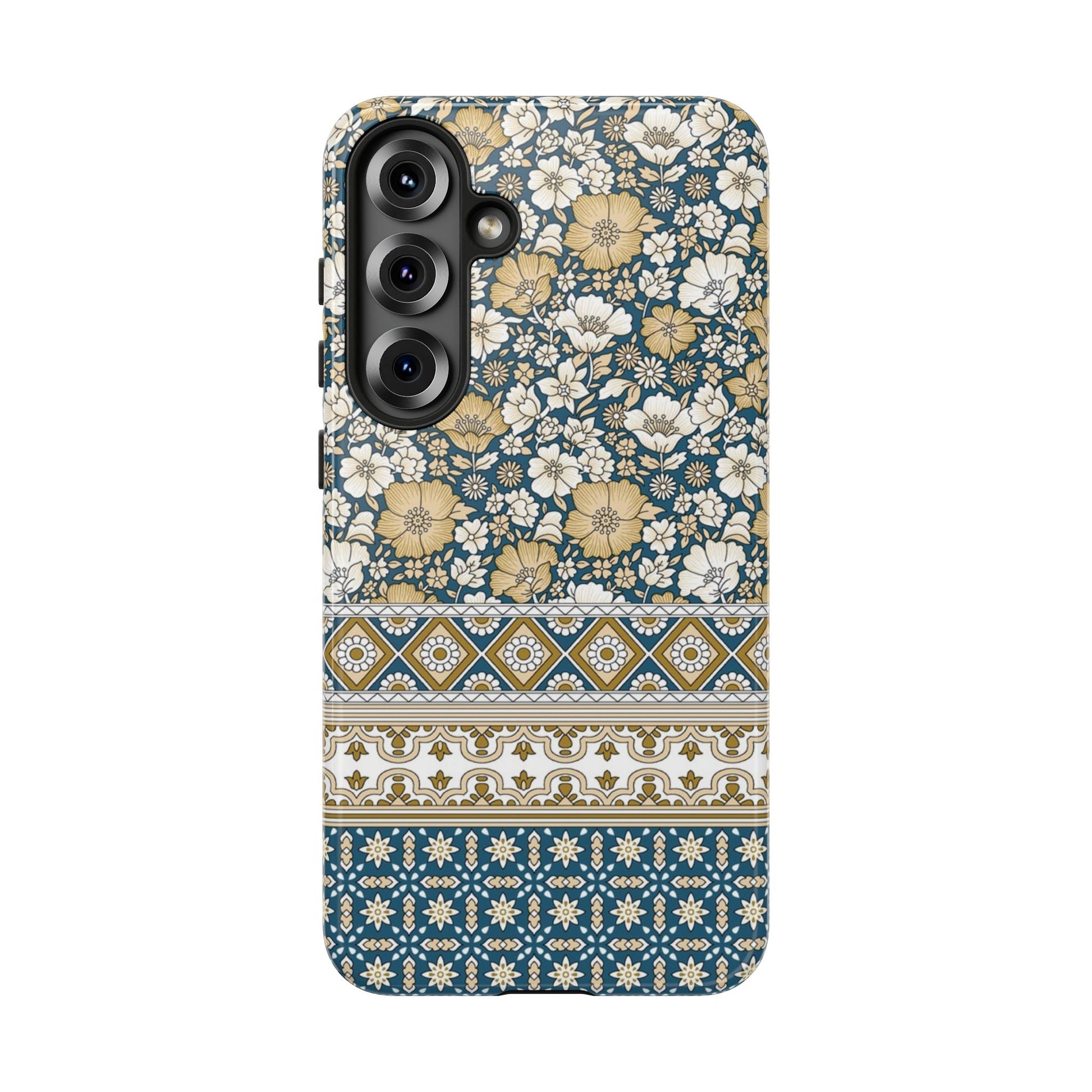 Vintage Floral Tough Samsung Phone Case