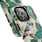 Retro Birds & Flowers Tough iPhone Case - MVB STUDIO STORE