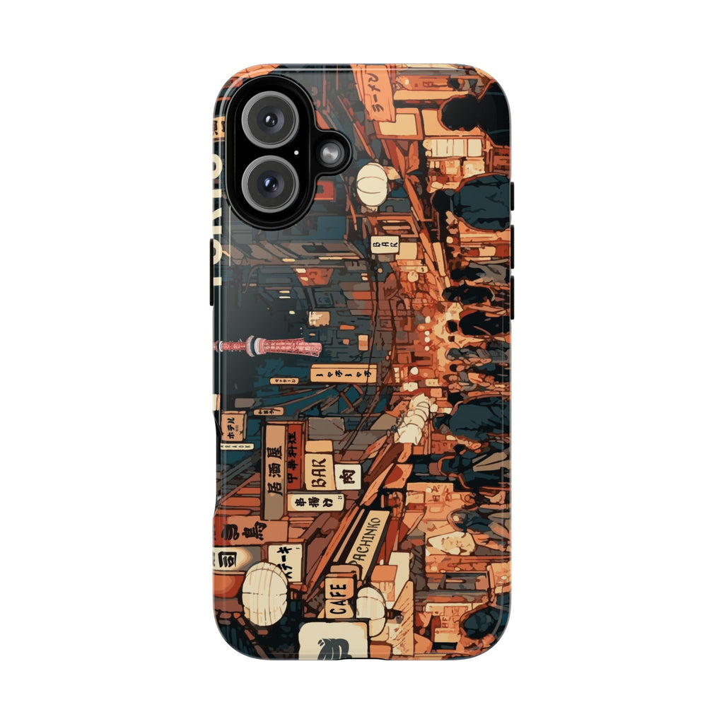 Tokyo Night Lights Tough iPhone Case - MVB STUDIO STORE