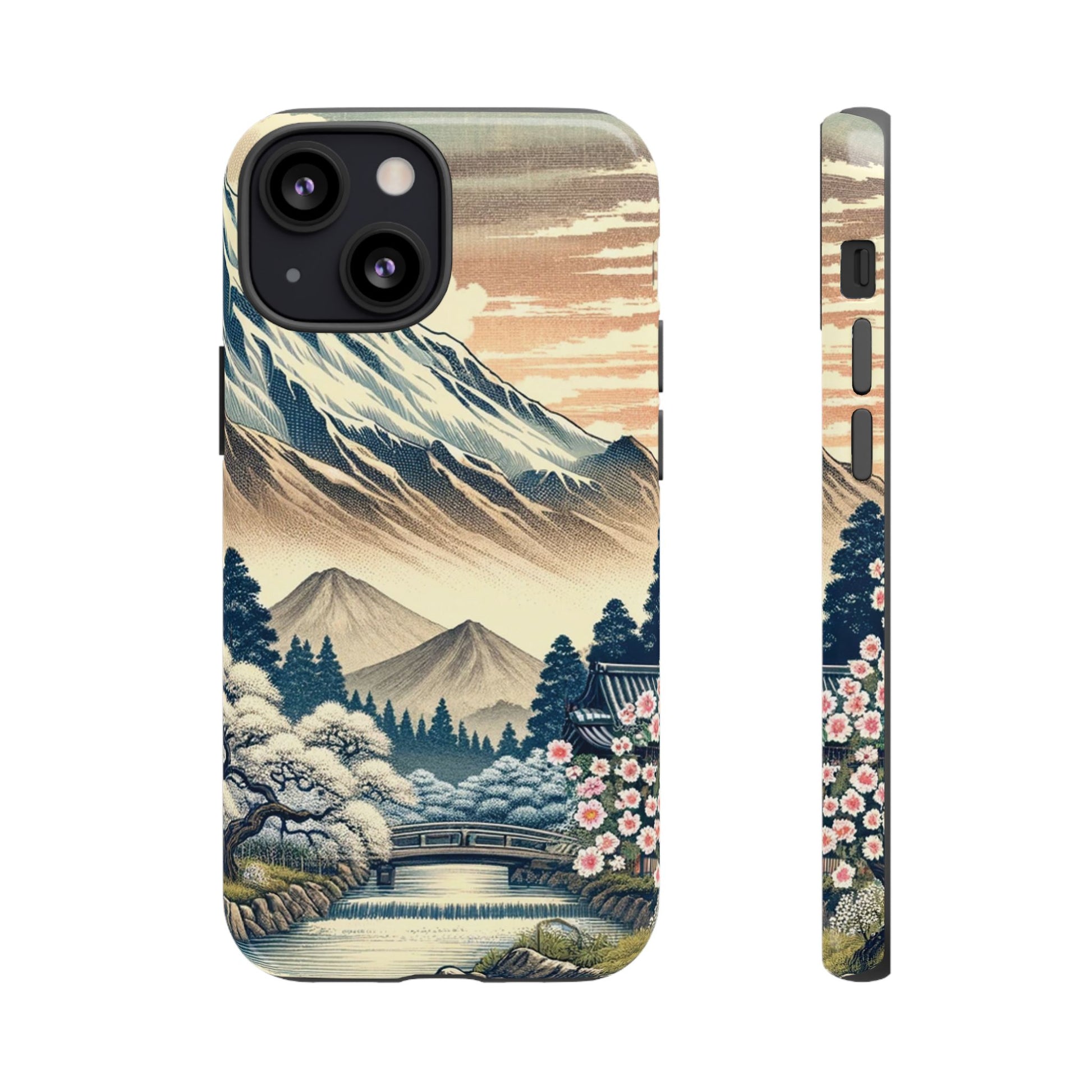 Zen Japanese Garden Tough iPhone Case