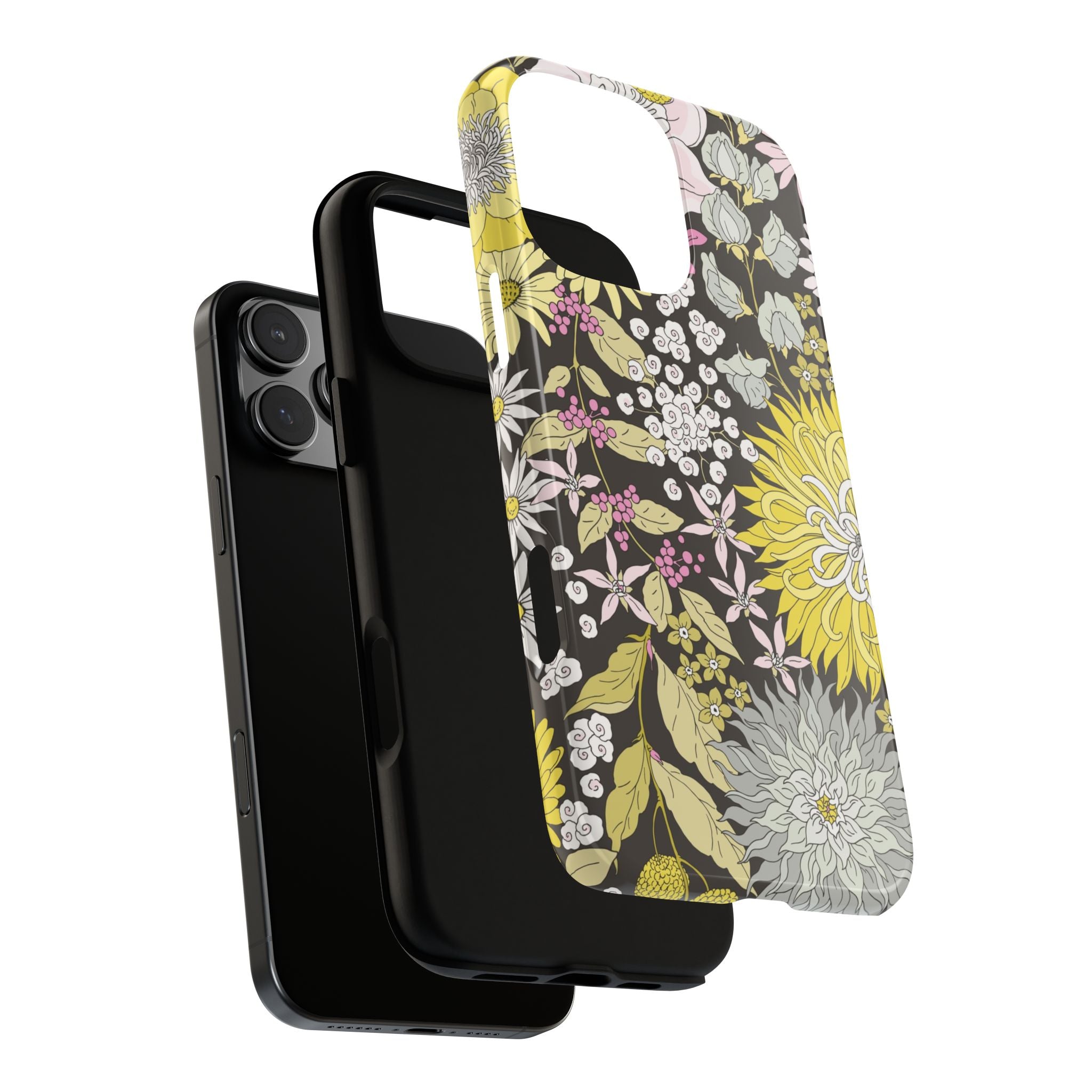 Vintage Floral Tough iPhone Case - MVB STUDIO STORE