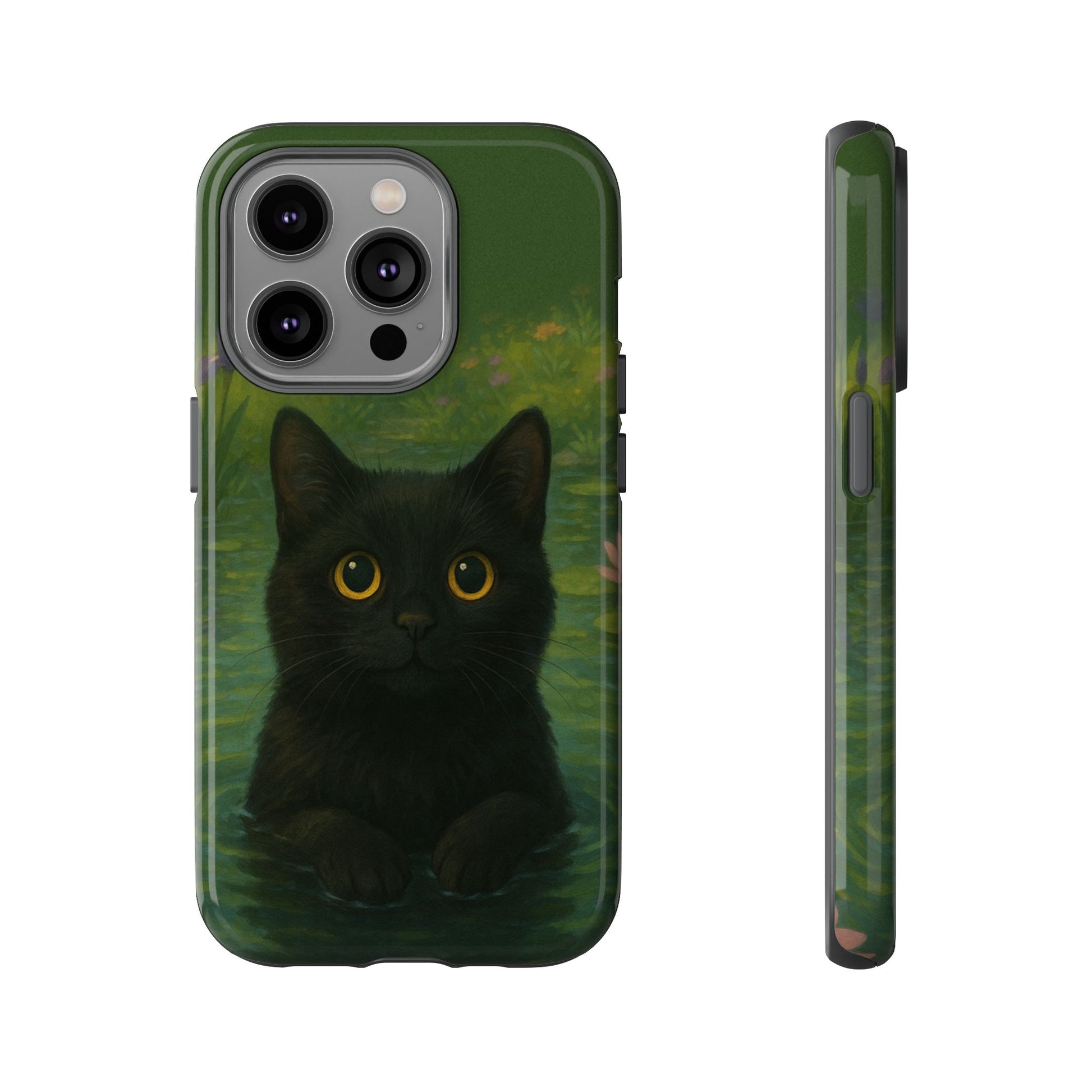 Pond Cat Tough iPhone Case - MVB STUDIO STORE