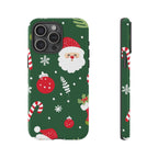 Green Christmas Tough iPhone Case - MVB STUDIO STORE