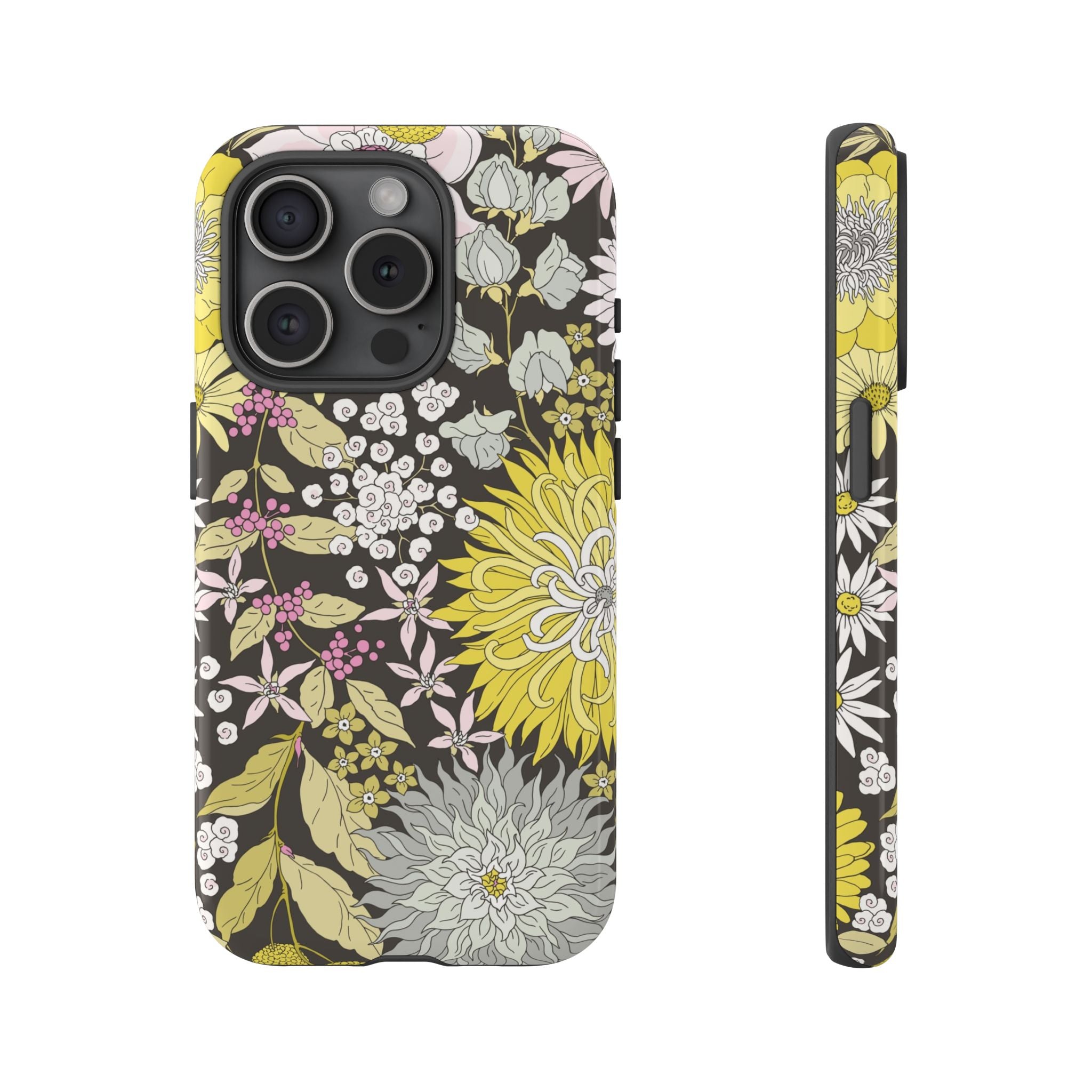 Vintage Floral Tough iPhone Case - MVB STUDIO STORE