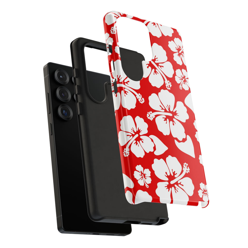 Hibiscus Tough Samsung Phone Case - MVB STUDIO STORE