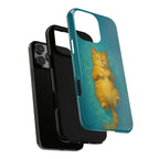 Relaxed Cat Floating iPhone Case - MVB STUDIO STORE