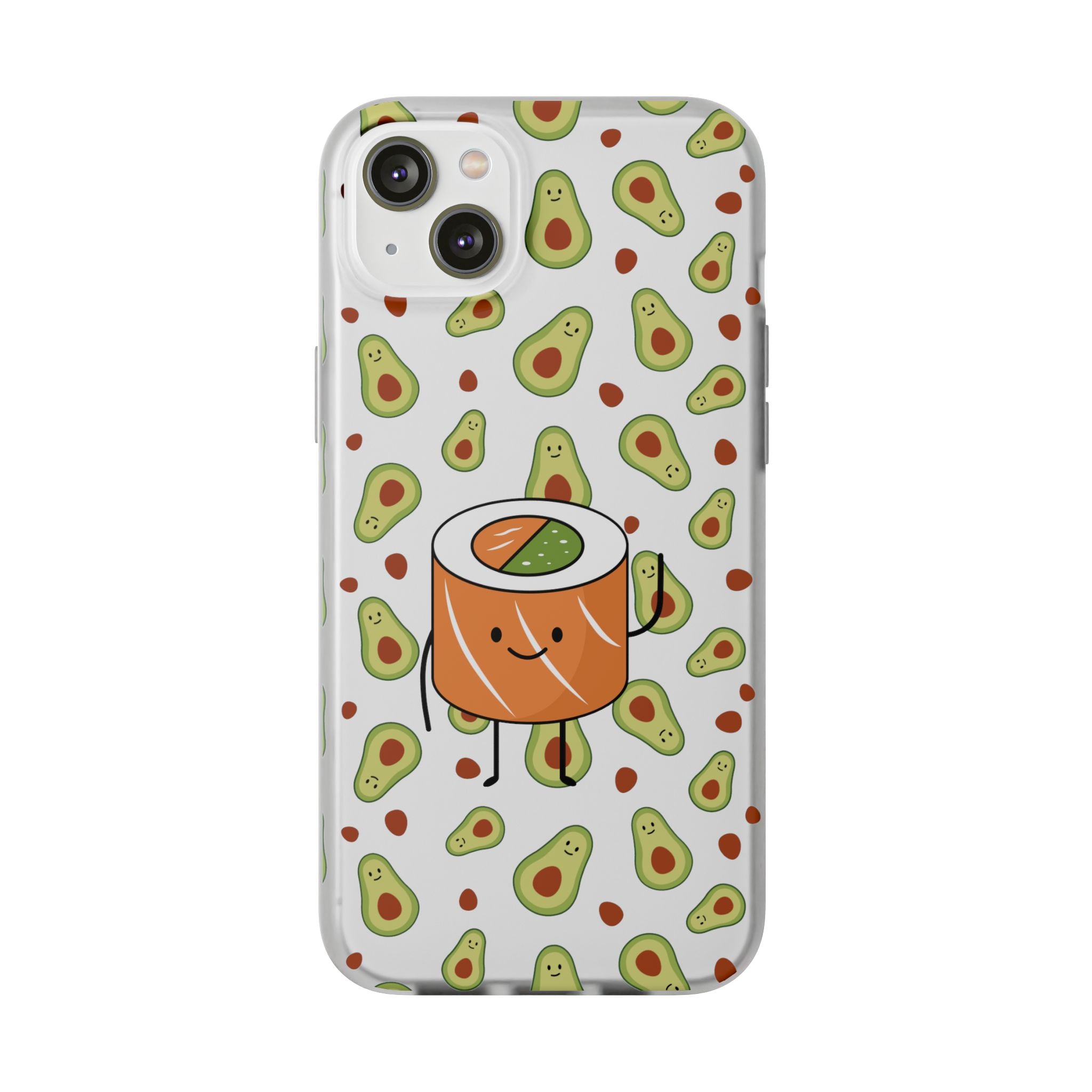 Avocado Sushi Soft Flexi Case - iPhone - MVB STUDIO STORE