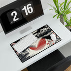 Japanese Sunset Desk Mat | Sakura Lake Mouse Pad