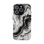 Black & White Tough iPhone Case - MVB STUDIO STORE