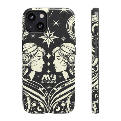 Gemini Zodiac Tough Phone Case - iPhone