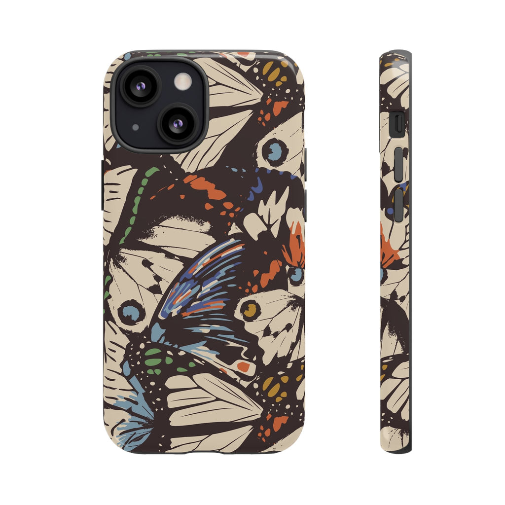 Retro Butterflies Tough iPhone Case - MVB STUDIO STORE