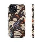 Retro Butterflies Tough iPhone Case - MVB STUDIO STORE