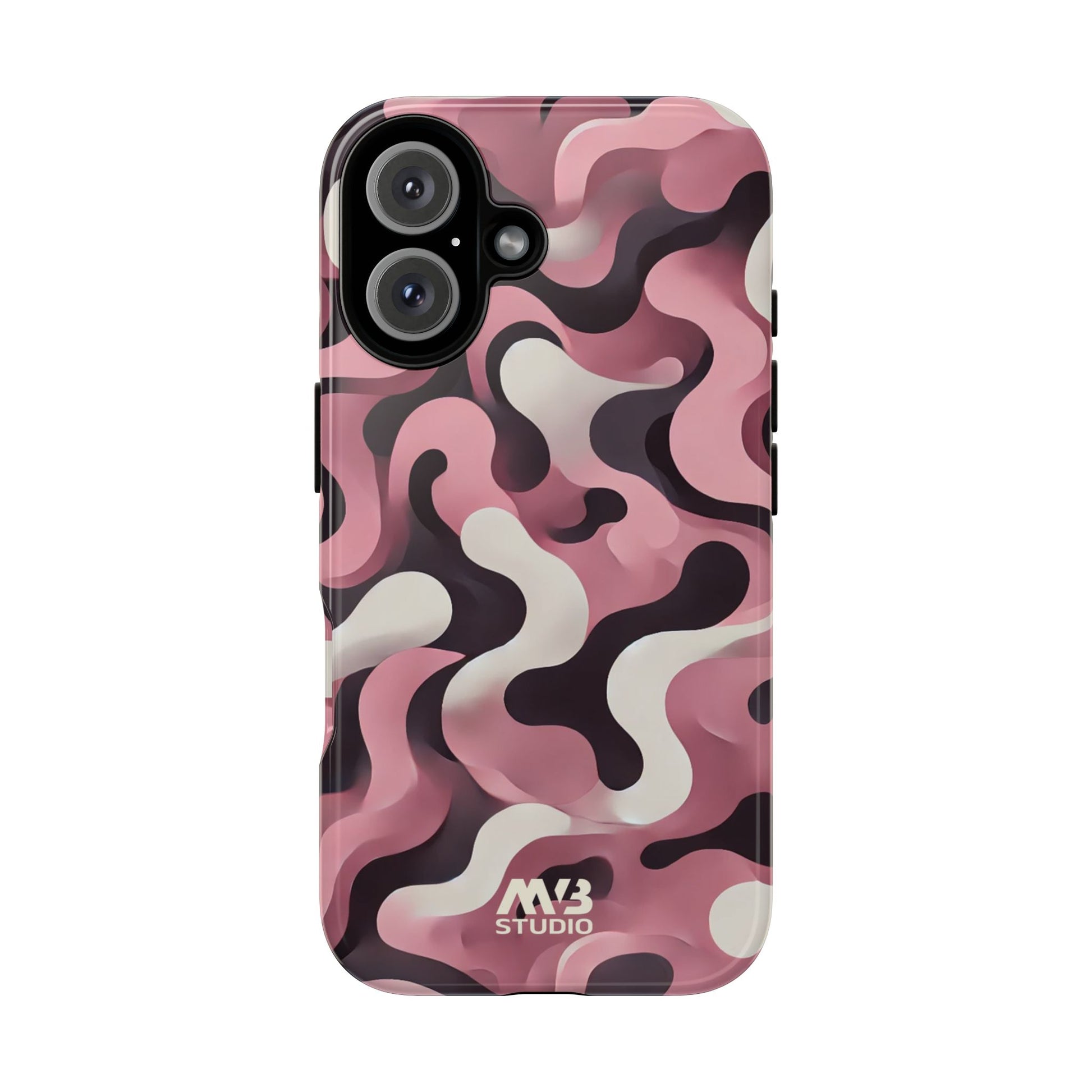 Pink Camouflage Tough iPhone Case