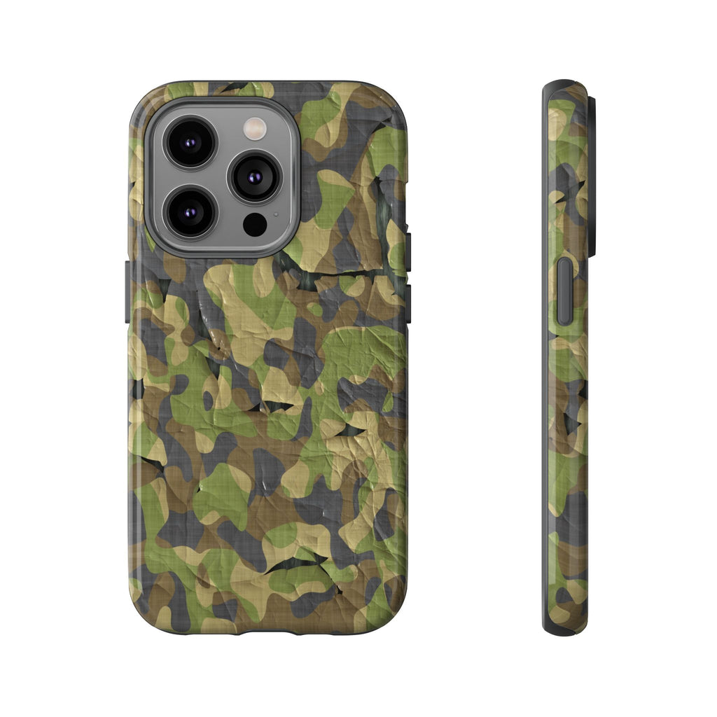Ripped Camouflage Tough iPhone Case - MVB STUDIO STORE