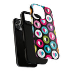 Colourful Hearts Tough iPhone Case - MVB STUDIO STORE