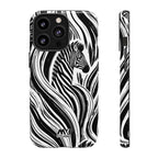 Zebra Stripes Tough iPhone Case - MVB STUDIO STORE