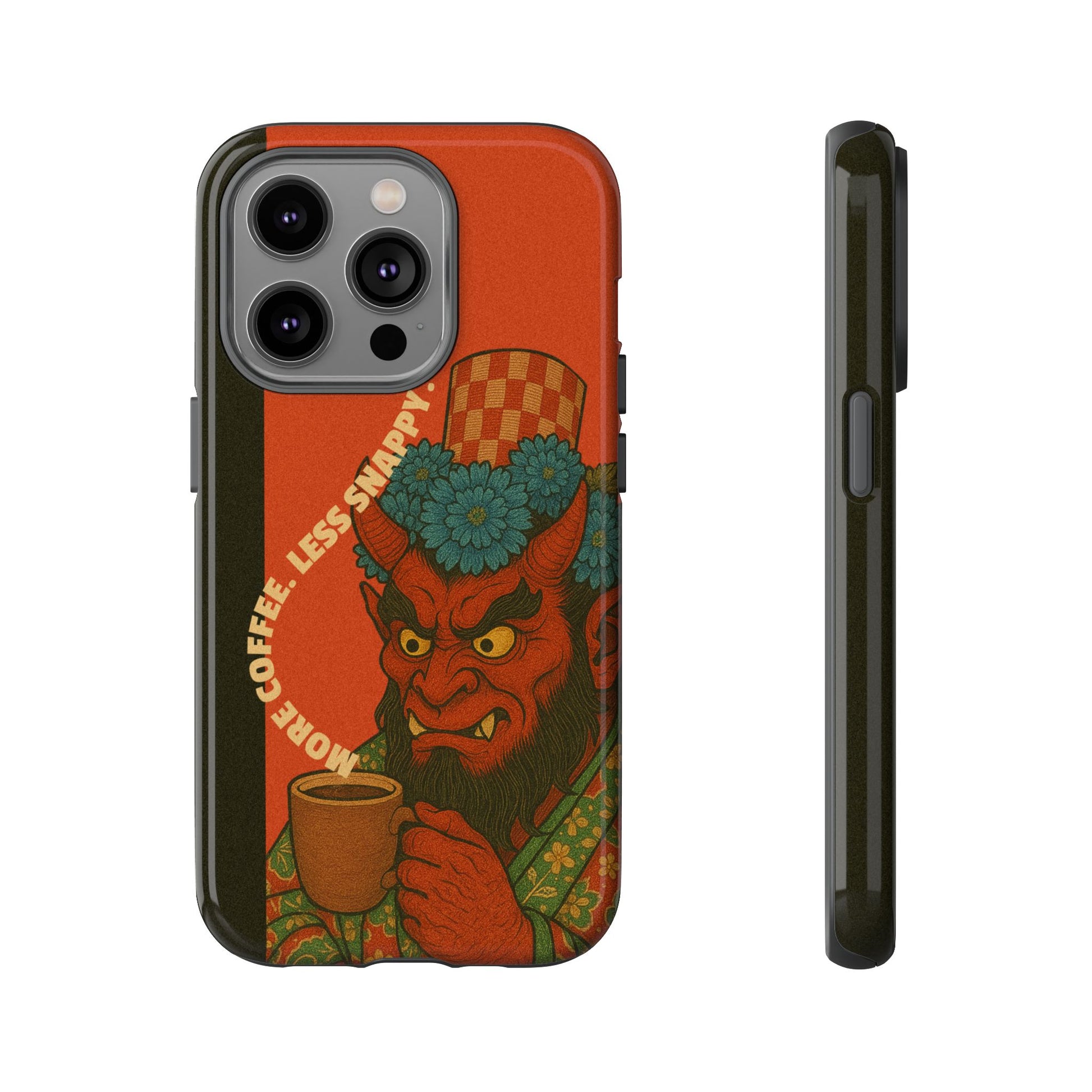 More Coffee Less Snappy Tough iPhone Case - MVB STUDIO STORE