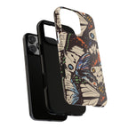 Retro Butterflies Tough iPhone Case - MVB STUDIO STORE