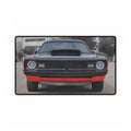 Car Front Desk Mat – Black Classic Muscle Car Photo Desk Pad