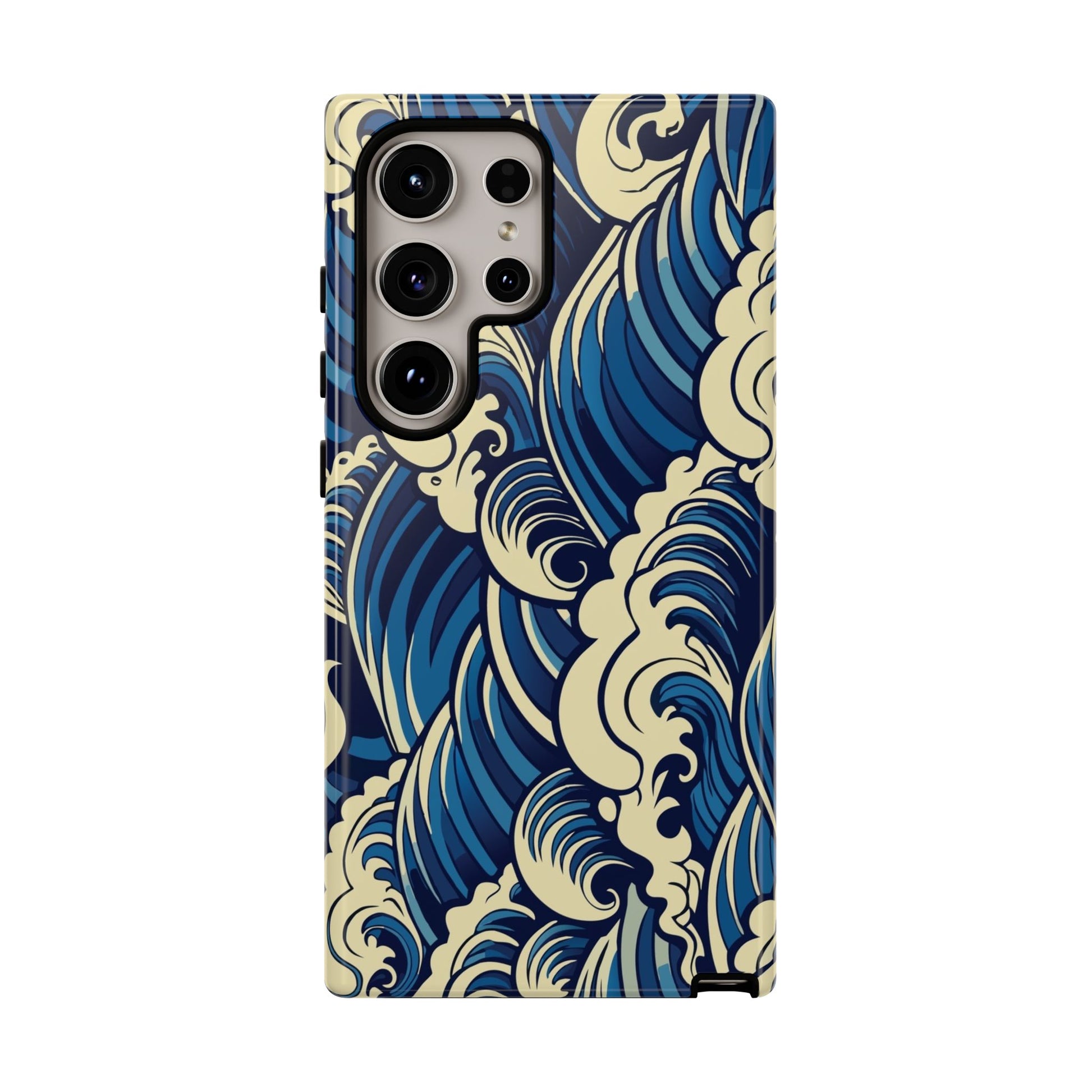Blue Ocean Wave Tough Samsung Phone Case
