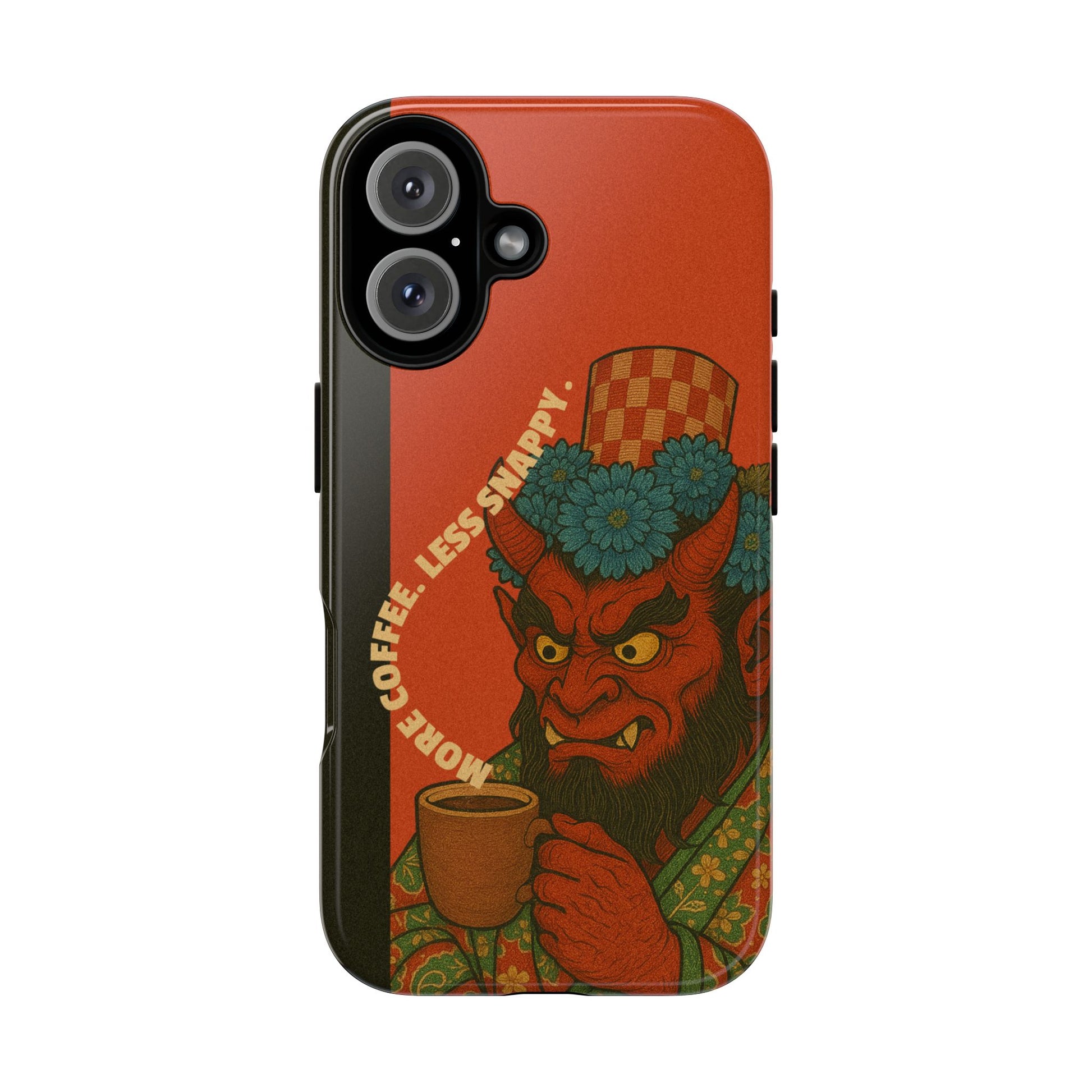 More Coffee Less Snappy Tough iPhone Case - MVB STUDIO STORE