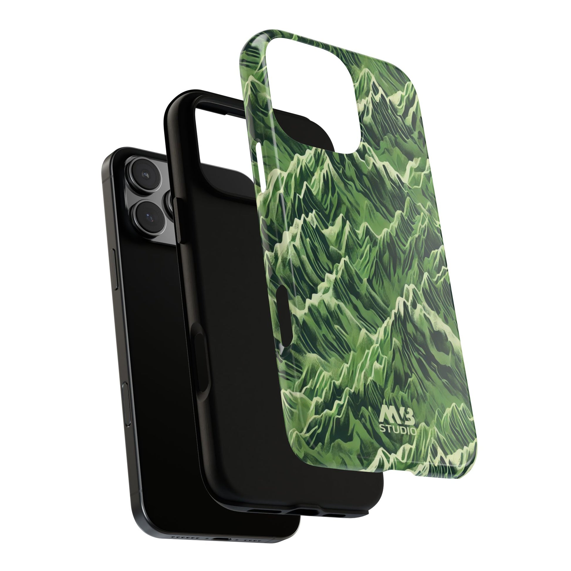 Green Terrains Tough iPhone Case