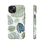 Monstera Leaves Tough iPhone Case - MVB STUDIO STORE
