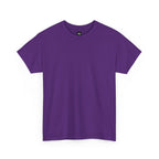 Purple t-shirt on a white background