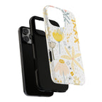 Yellow Wild Flowers Tough iPhone Case - MVB STUDIO STORE