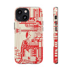 Osaka Sketch Tough iPhone Case - MVB STUDIO STORE