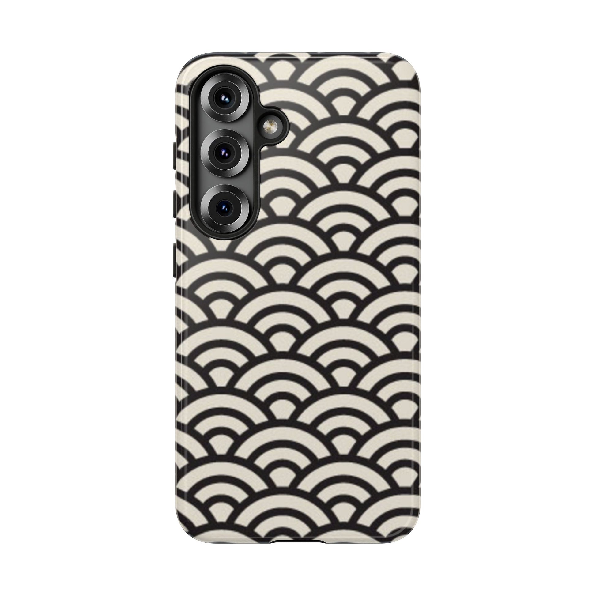 Japanese Wave Pattern Tough Samsung Phone Case