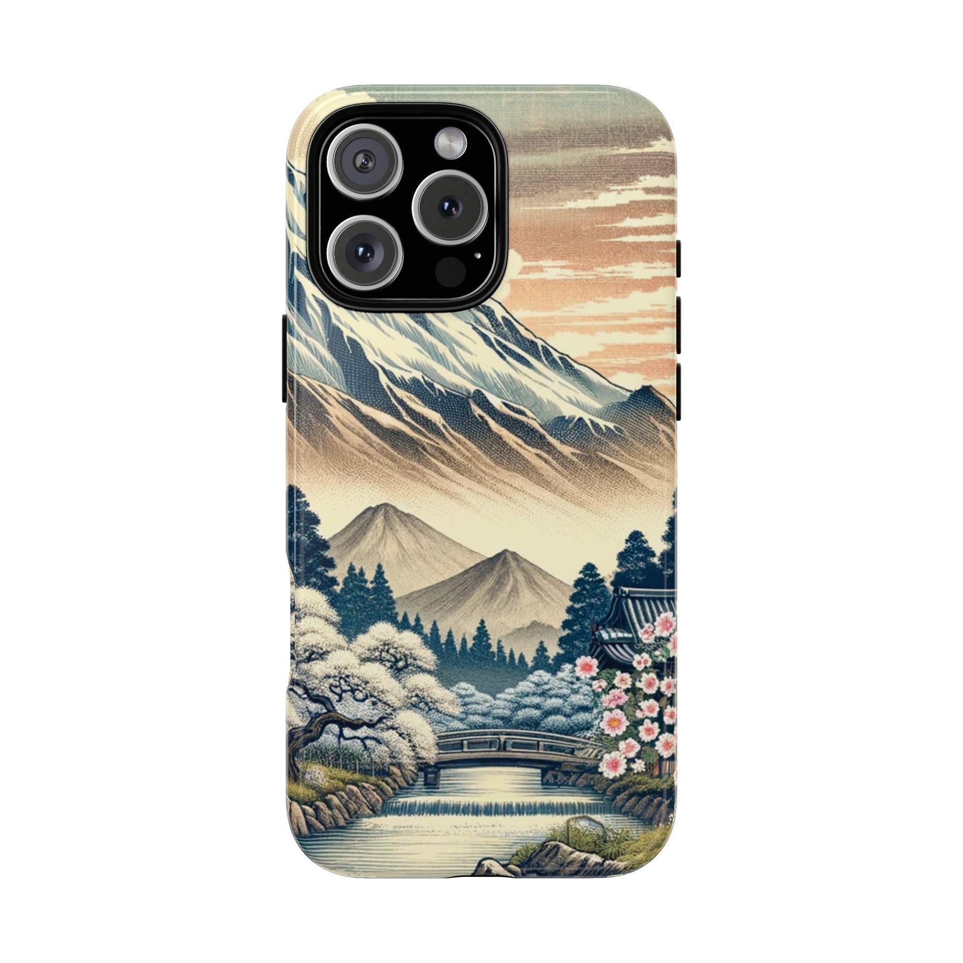 Zen Japanese Garden Tough iPhone Case