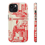 Osaka Sketch Tough iPhone Case - MVB STUDIO STORE