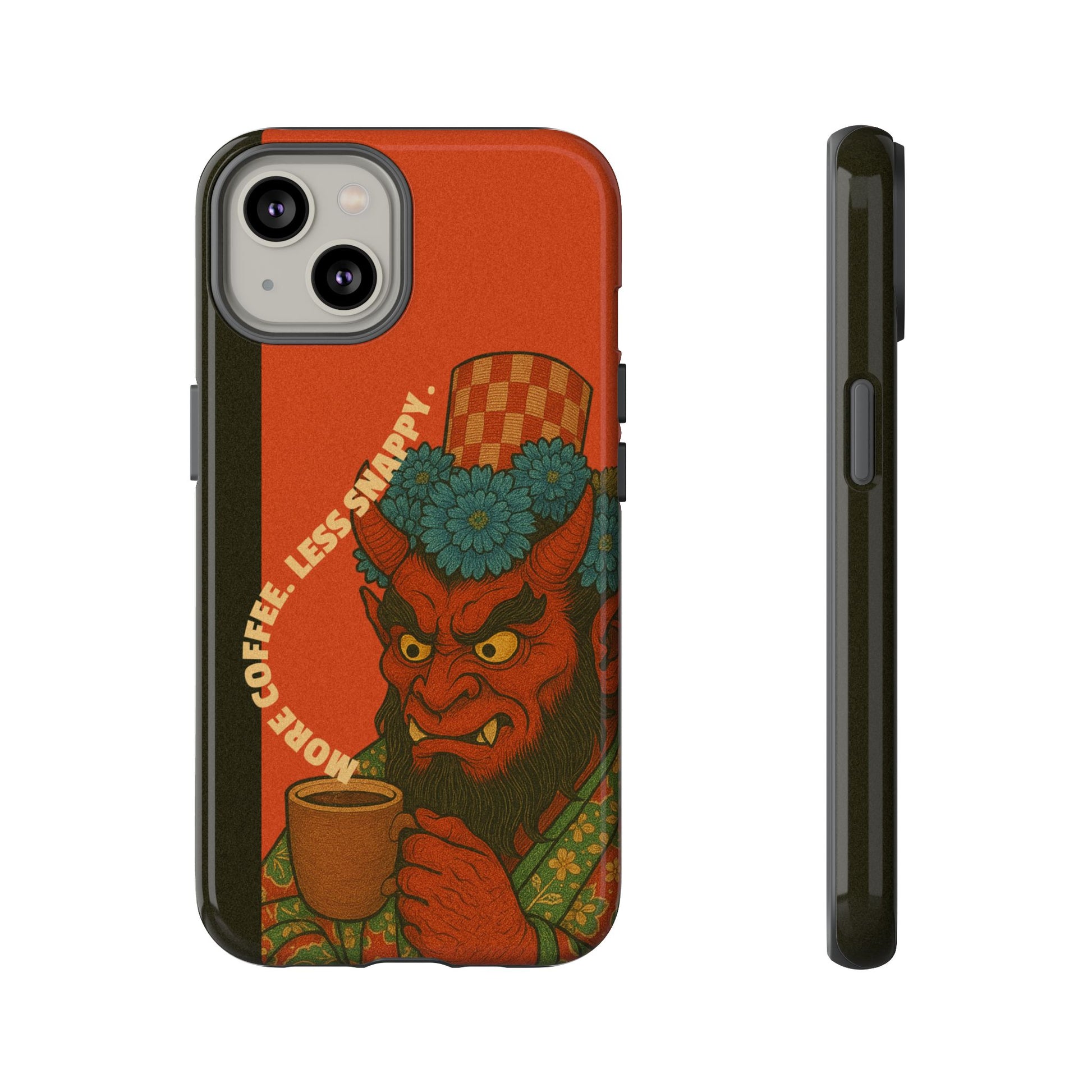More Coffee Less Snappy Tough iPhone Case - MVB STUDIO STORE