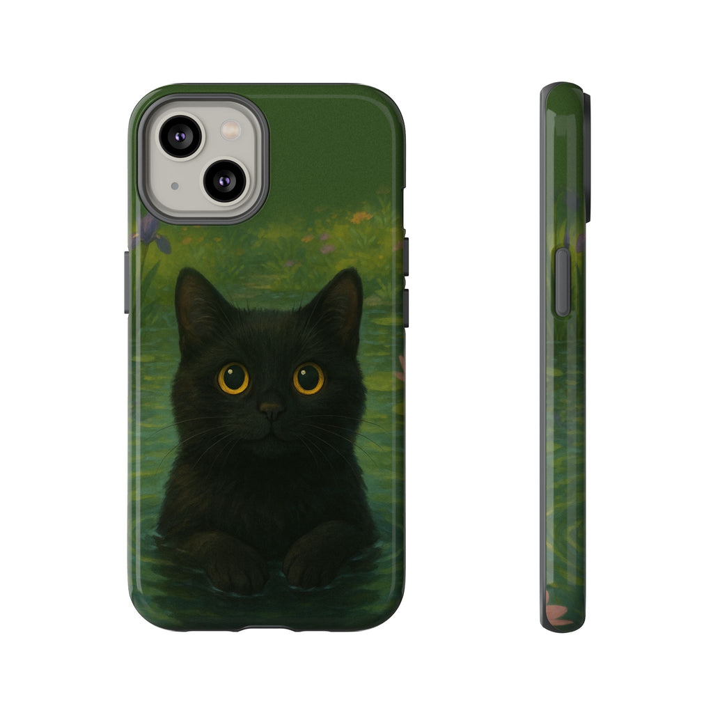 Pond Cat Tough iPhone Case - MVB STUDIO STORE