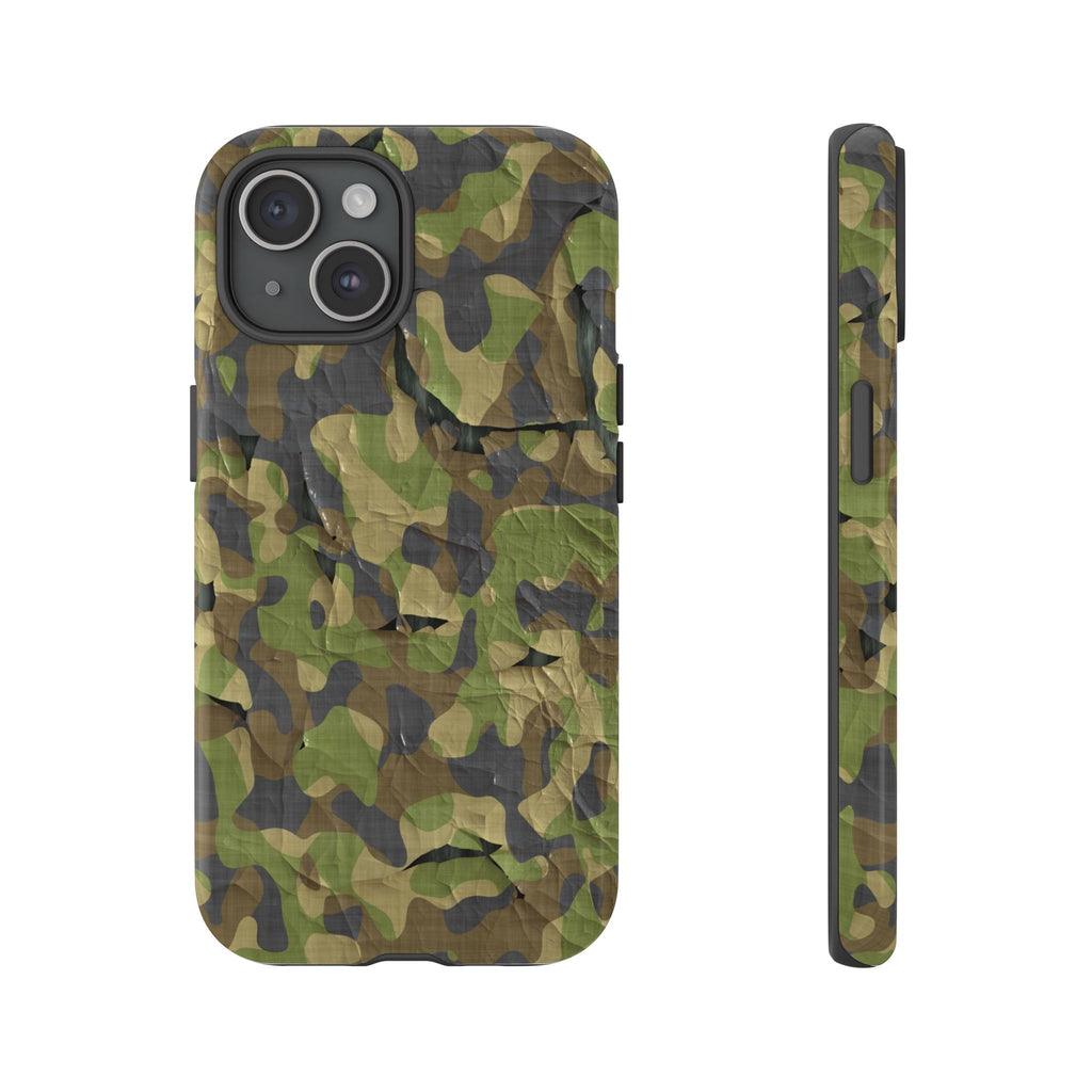 Ripped Camouflage Tough iPhone Case - MVB STUDIO STORE
