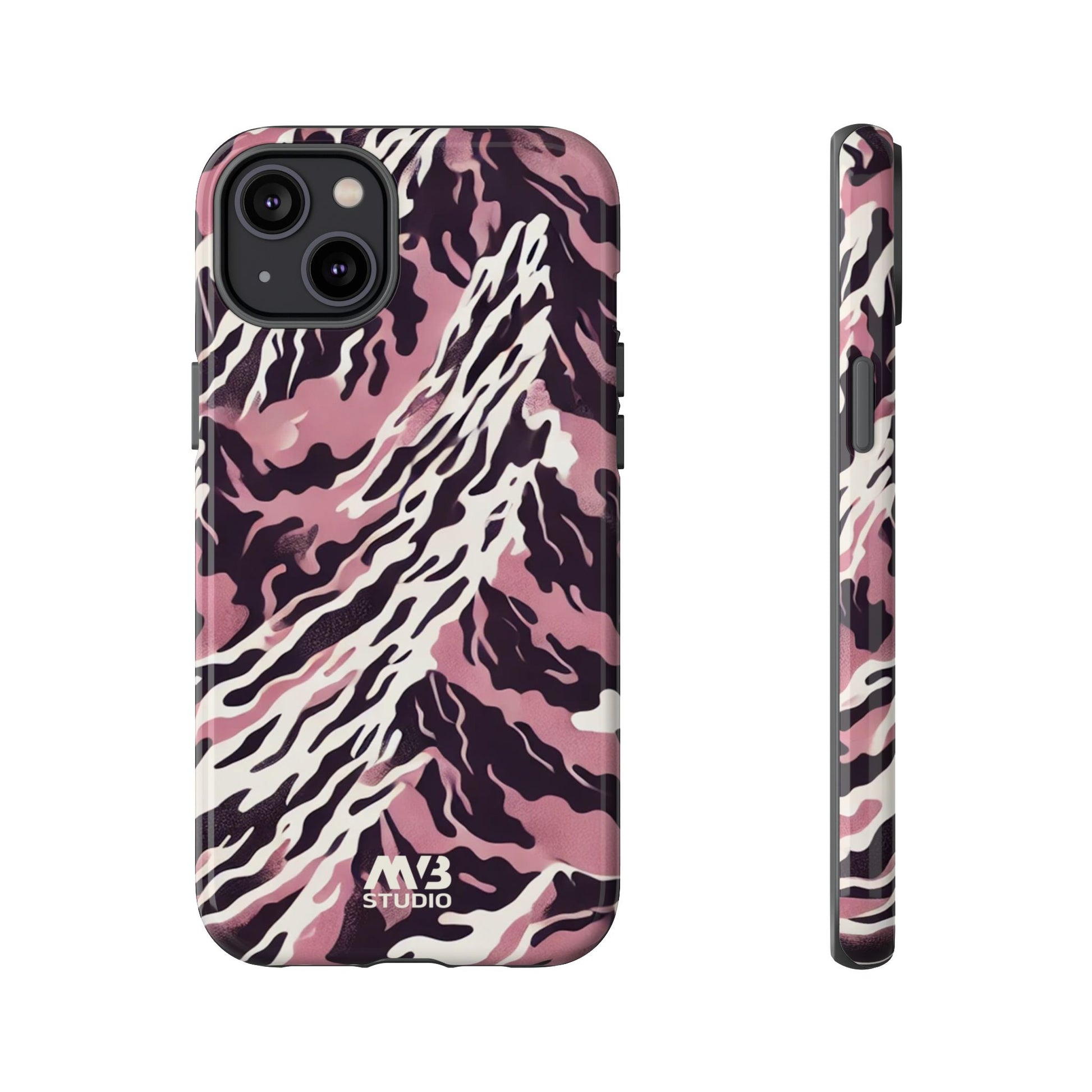 Pink Terrains Tough iPhone Case