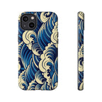 Blue Ocean Wave Tough iPhone Case - MVB STUDIO STORE