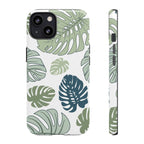 Monstera Leaves Tough iPhone Case - MVB STUDIO STORE