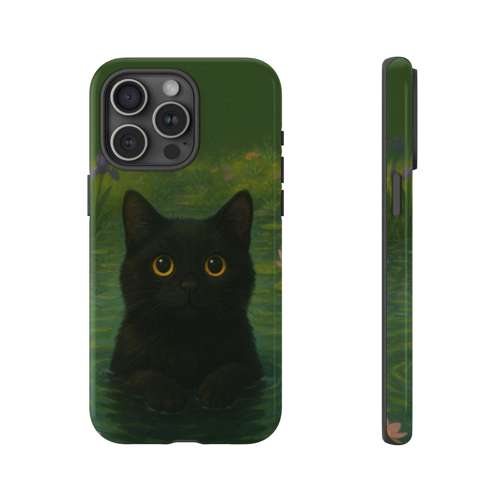Pond Cat Tough iPhone Case - MVB STUDIO STORE