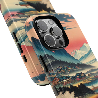Sunset Village Tough Phone Case - iPhone