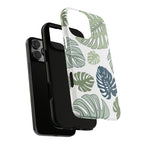 Monstera Leaves Tough iPhone Case - MVB STUDIO STORE