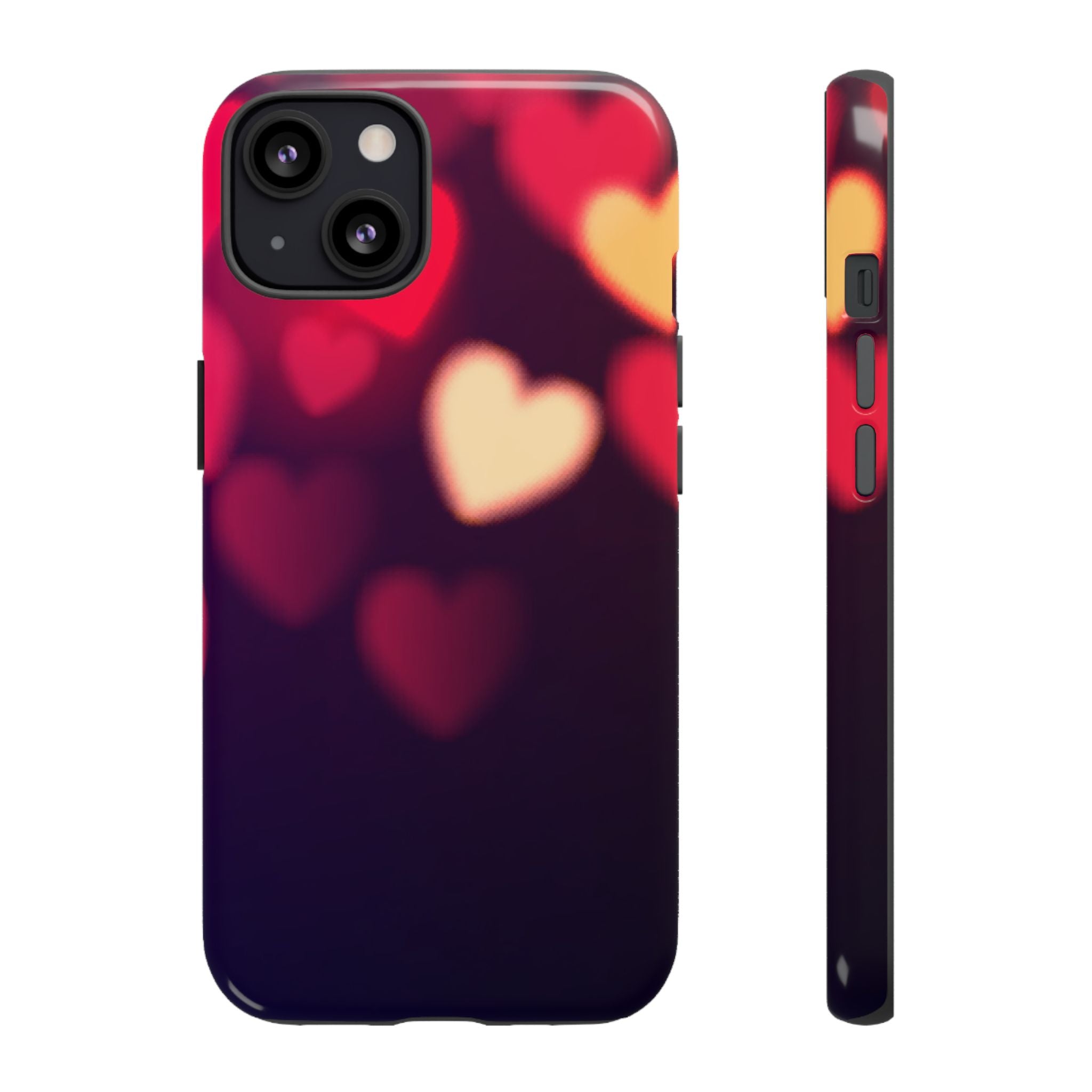 Bokeh Hearts Tough iPhone Case - MVB STUDIO STORE