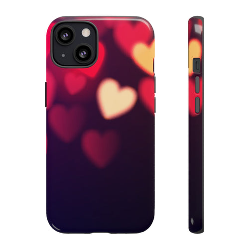 Bokeh Hearts Tough iPhone Case - MVB STUDIO STORE