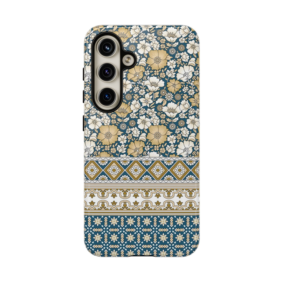 Vintage Floral Tough Samsung Phone Case - MVB STUDIO STORE